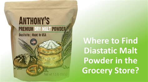 diastatic malt powder supermarket.